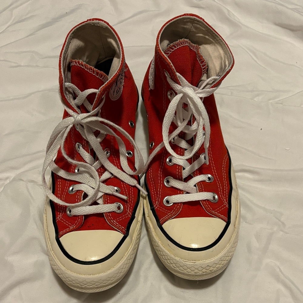Converse Wen’s Size 5.5 Red High-Top Sneakers